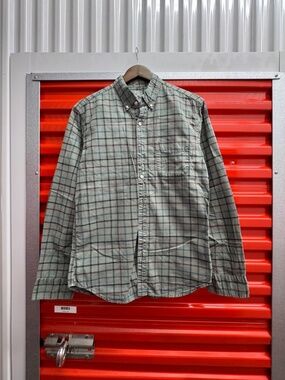 J Crew Window Pane Plaid Casual Button Down Slim Fit Shirt